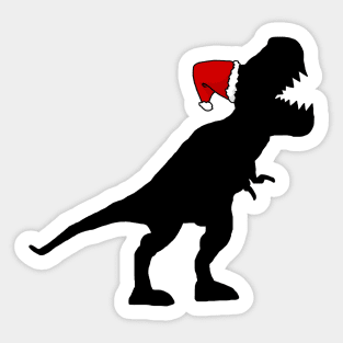 Christmas TRex Sticker